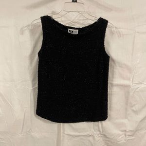 Black tank top